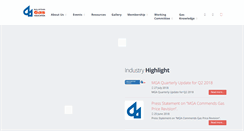 Desktop Screenshot of portal.malaysiangas.com